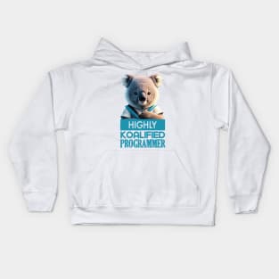 Just a Highly Koalified Programmer Koala 2 Kids Hoodie